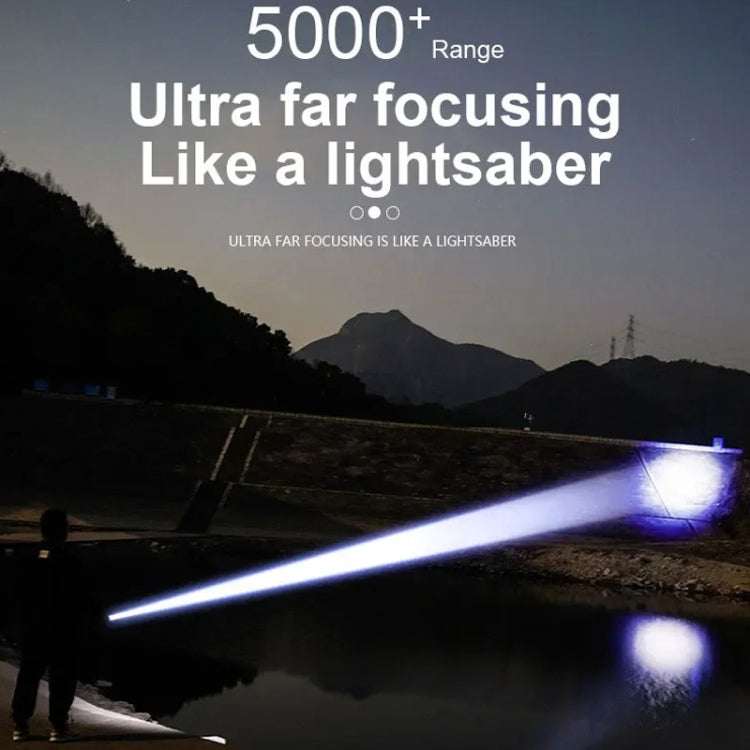 Outdoor High Brightness Laser Flashlight Telescopic Zoom Long Range Torch, E-SMARTER A55, E-SMARTER A56