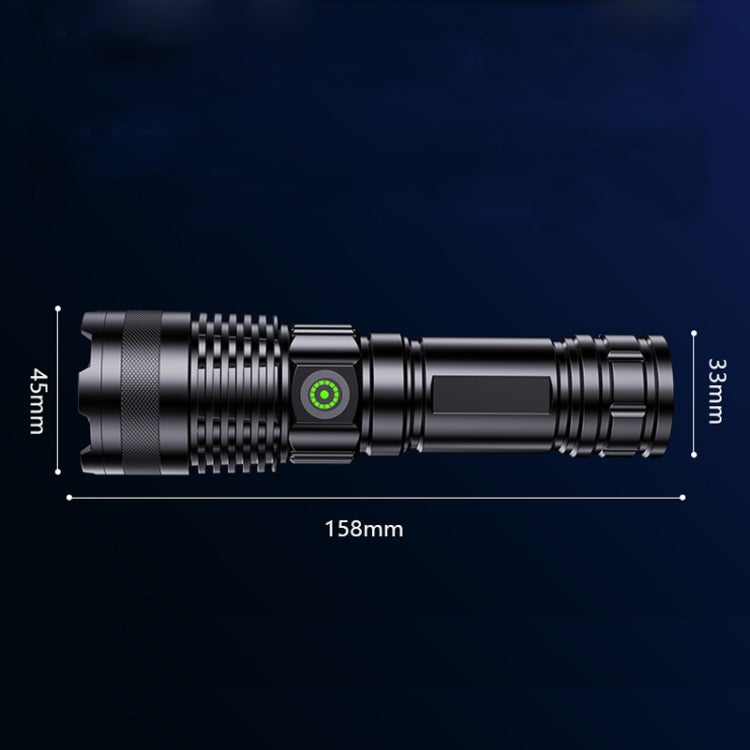 Outdoor High Brightness Laser Flashlight Telescopic Zoom Long Range Torch, E-SMARTER A55, E-SMARTER A56