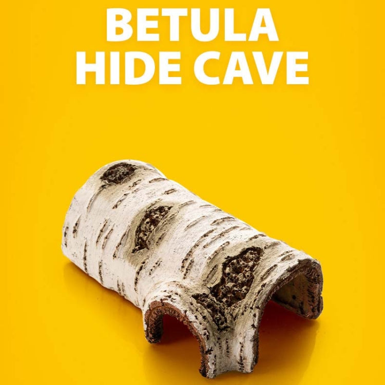 Aquarium Birch Shape Hiding House Reptiles Lizards Aquascape, S, M, L