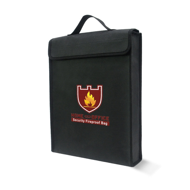 1000 Degrees Celsius Fireproof Document Bag Important Waterproof Document Holder With Handle, 15x12x2.6 Inch