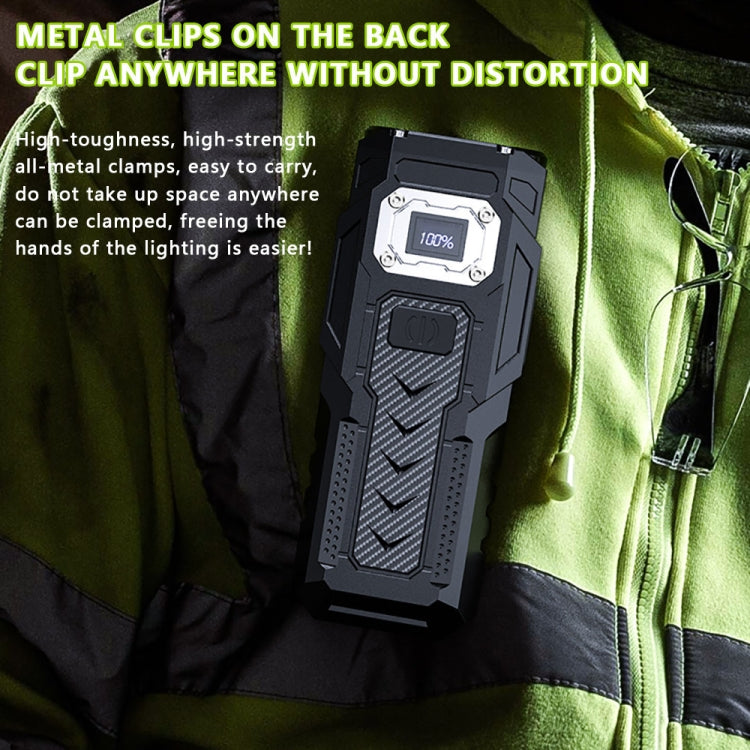 Strong Mini Key Light Magnetic LCD Electric Display Dual Light Tool Lamp