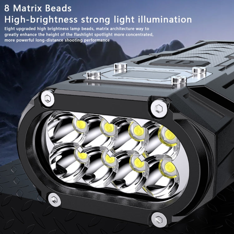 Strong Mini Key Light Magnetic LCD Electric Display Dual Light Tool Lamp