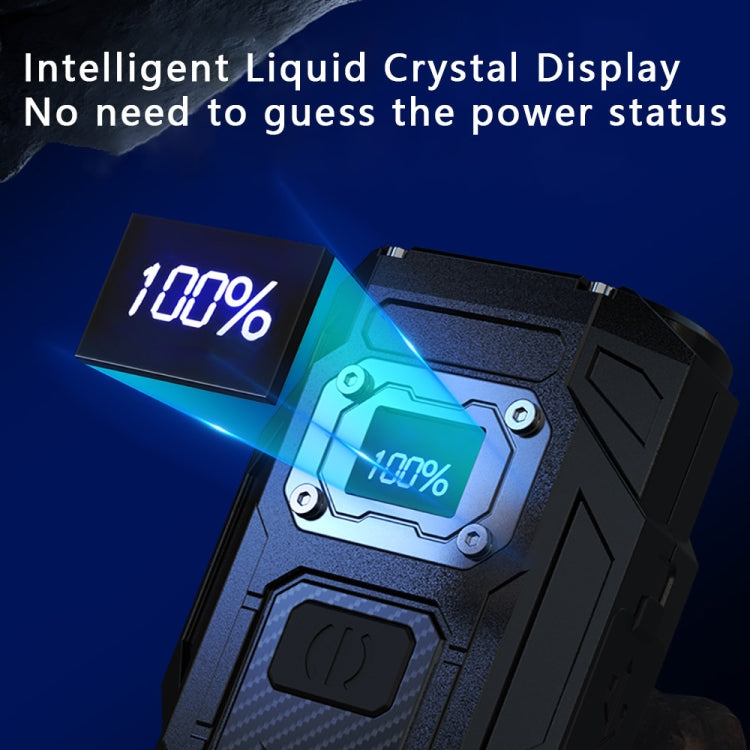 Strong Mini Key Light Magnetic LCD Electric Display Dual Light Tool Lamp