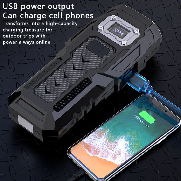 Strong Mini Key Light Magnetic LCD Electric Display Dual Light Tool Lamp