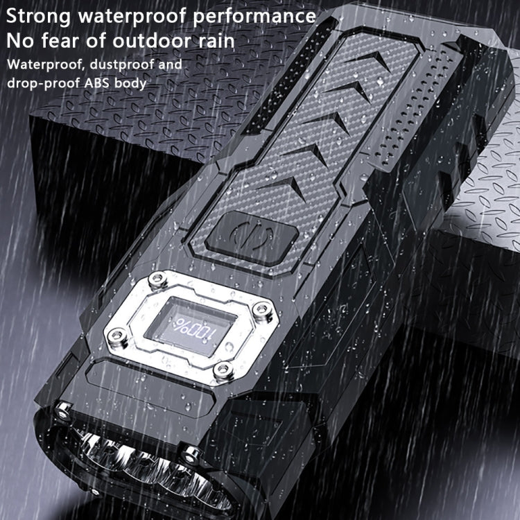 Strong Mini Key Light Magnetic LCD Electric Display Dual Light Tool Lamp