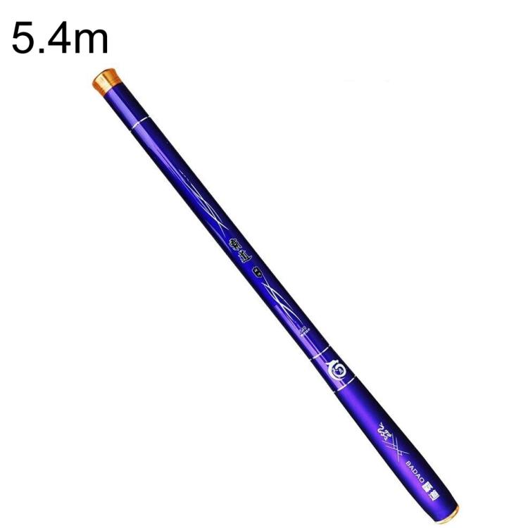 Pocket Telescopic Short Section Fishing Rod Carbon Stream Ultra Light Super Hard Mini Fishing Hand Pole, 1.8m, 2.1m, 2.4m, 2.7m, 3.0m, 3.3m, 3.6m, 4.5m, 5.4m, 6.3m