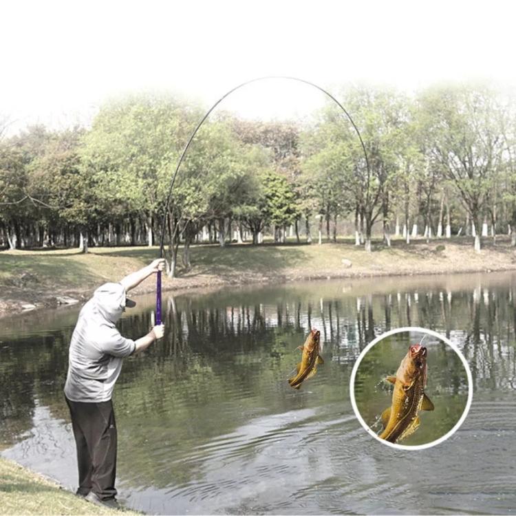 Pocket Telescopic Short Section Fishing Rod Carbon Stream Ultra Light Super Hard Mini Fishing Hand Pole, 1.8m, 2.1m, 2.4m, 2.7m, 3.0m, 3.3m, 3.6m, 4.5m, 5.4m, 6.3m