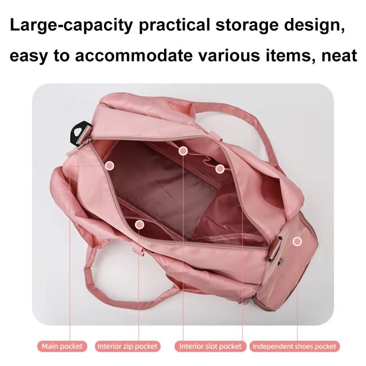 Yoga Gym Bag Handheld Luggage Bag Large Capacity Wear-resistant Travel Bag