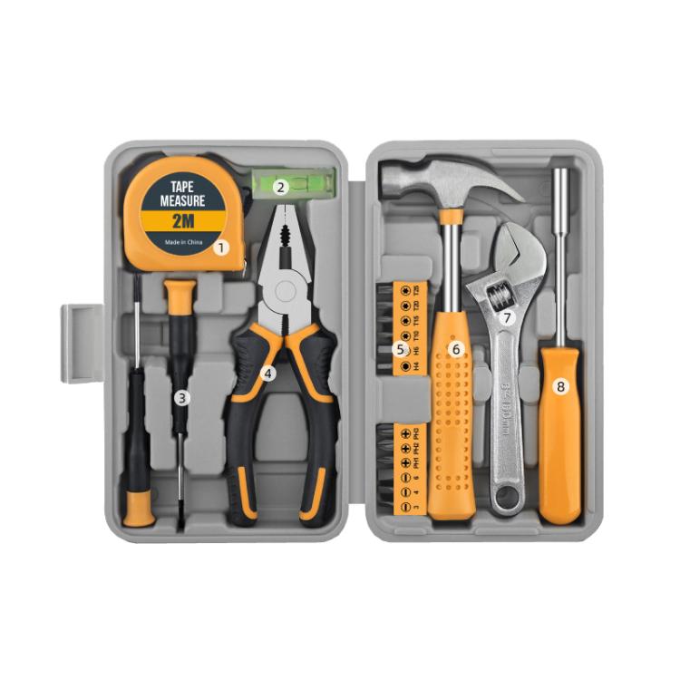 Multifunctional Home Hardware Tools Repair Hand Toolbox Combination Set, 13pcs /Set Cutter Model Pink, 13pcs /Set Cutter Model Yellow, 24pcs /Set Pliers Upgrade Yellow, 24pcs /Set Pliers Upgrade Pink, 19pcs /Set Upgrade Yellow, 19pcs /Set Upgrade Pink ...