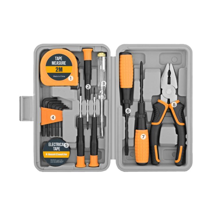 Multifunctional Home Hardware Tools Repair Hand Toolbox Combination Set, 13pcs /Set Cutter Model Pink, 13pcs /Set Cutter Model Yellow, 24pcs /Set Pliers Upgrade Yellow, 24pcs /Set Pliers Upgrade Pink, 19pcs /Set Upgrade Yellow, 19pcs /Set Upgrade Pink ...