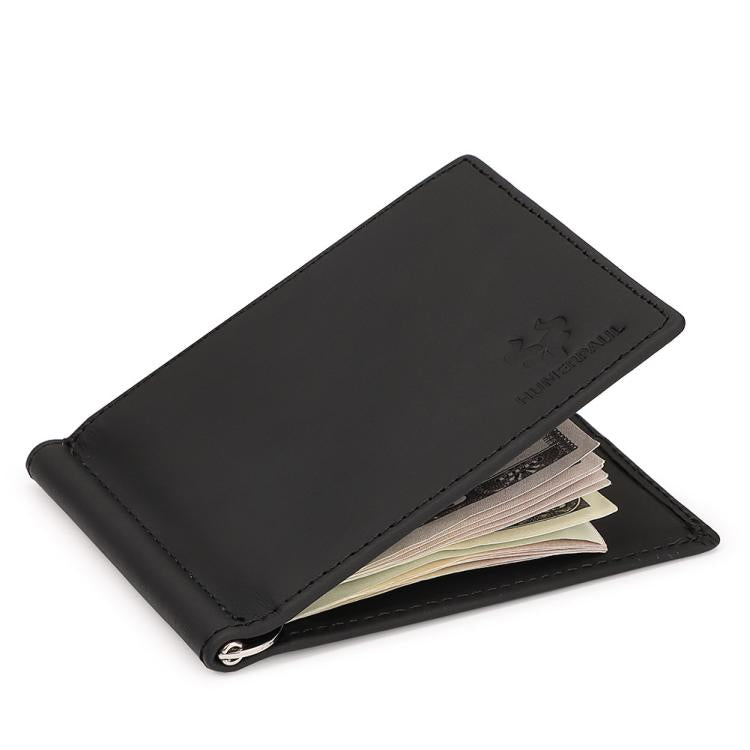 HUMERPAUL BP827 Simple Leather Wallet Lightweight Men Card Holder