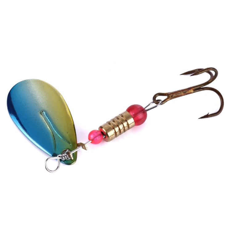 HENGJIA SPB30 30 PCS Sequin Set Metal Sequins False Bait Fresh Sea Bass Fishing Bait, Length: 2.5 to 4cm , Boxed