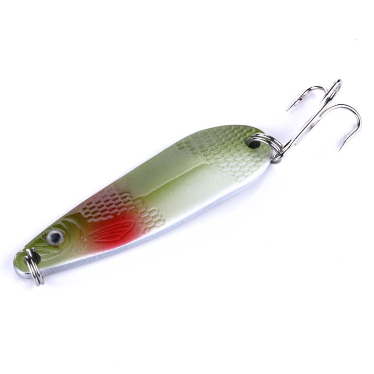 HENGJIA SPB30 30 PCS Sequin Set Metal Sequins False Bait Fresh Sea Bass Fishing Bait, Length: 2.5 to 4cm , Boxed