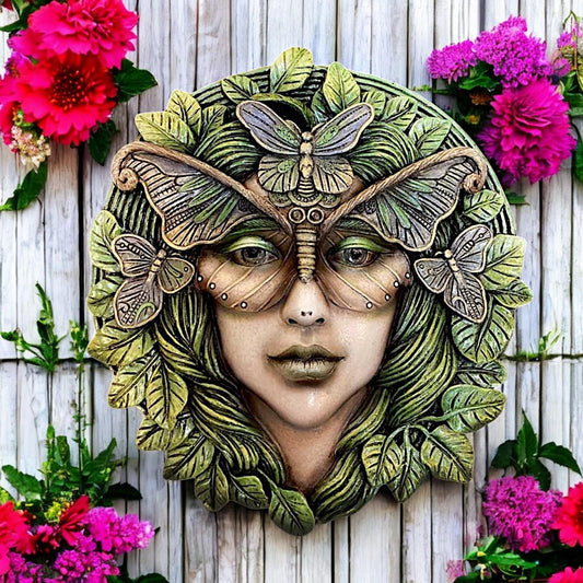 Goddess Tree Spirit Wall Plaque | Mystical Garden Decor | New & Boxed 25.5cm