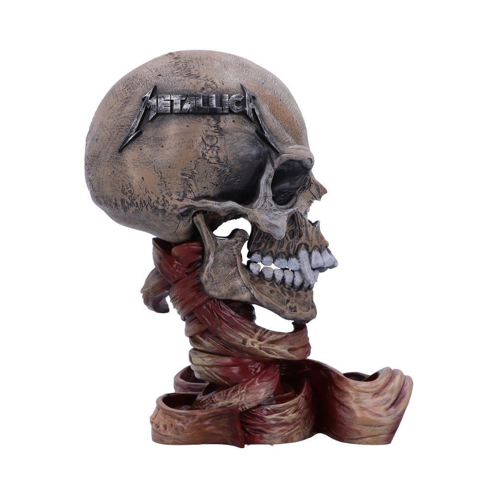 Metallica Pushead Skull 23.5cm - Officially Licensed Hand-Painted Collectible Figurine