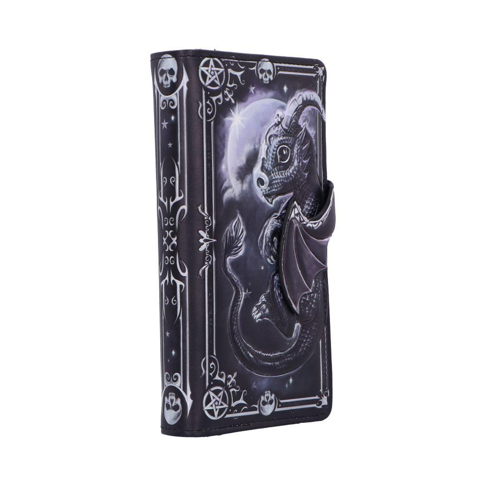 Lucifly Gothic Embossed Purse Moon Design Wallet Cult Cuties Dark Fantasy Gift