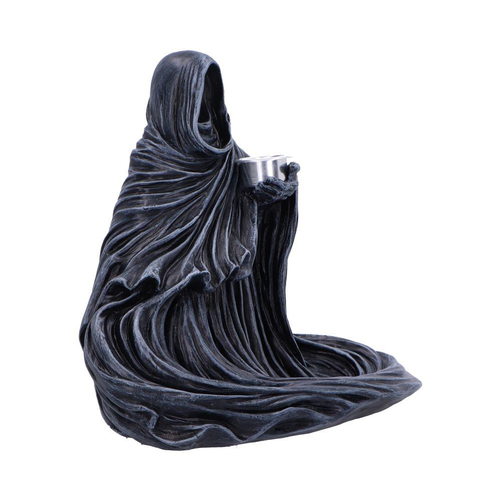 Gothic Backflow Incense Burner Grim Reaper Haunted Halloween Horror Statue