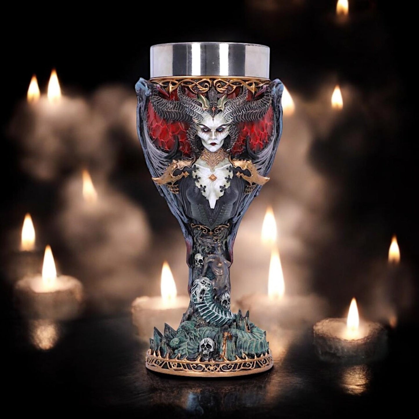 Diablo IV Lilith Collectible Goblet 19.5cm - Officially Licensed Merchandise