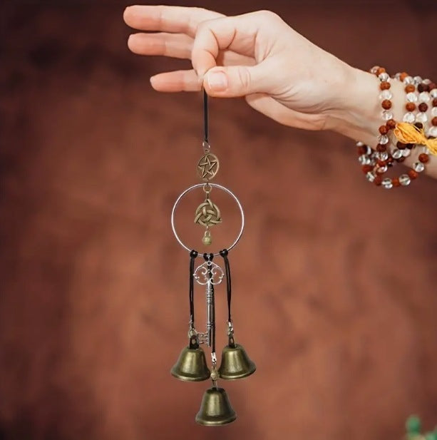 Wind Bell Celtics Charm Witch Wind Chimes Home Door Handle Window Sill Decoration Pendant