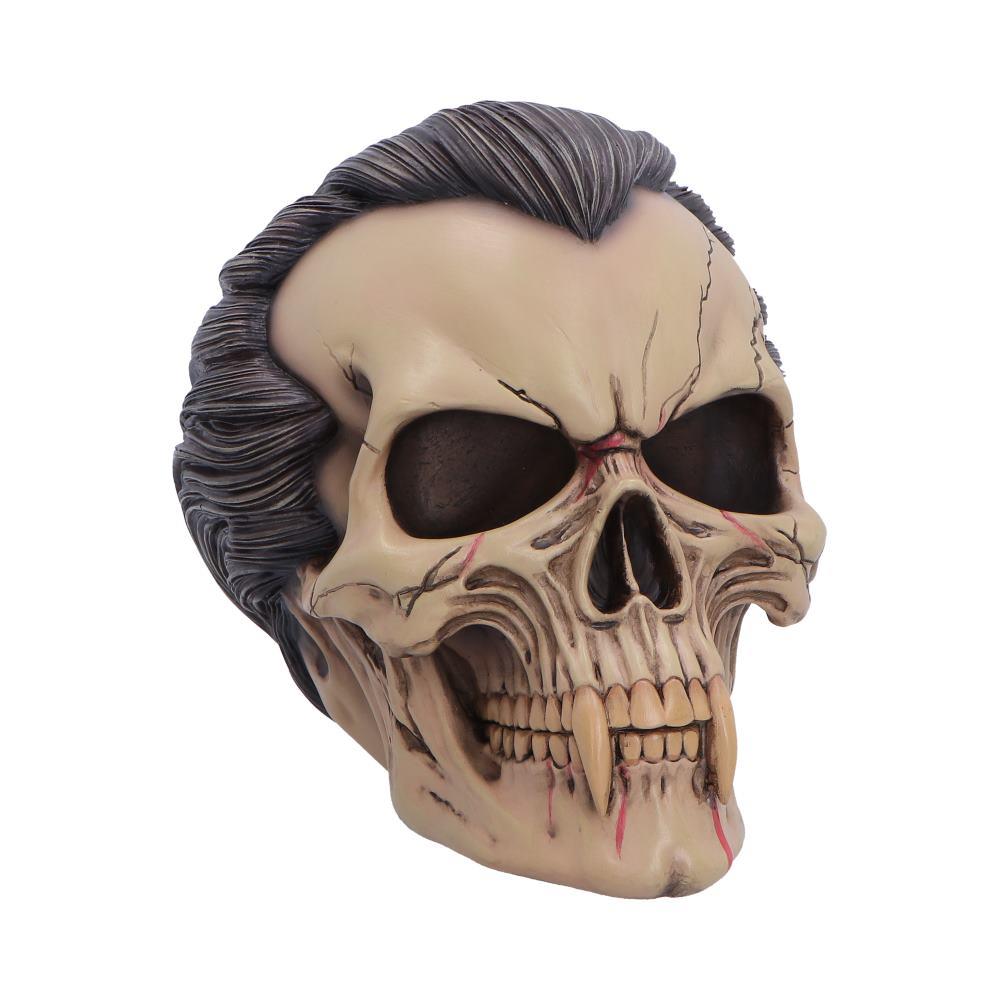 Gothic Dracula Skull Ornament Vampire Fangs Horror Macabre Collectible Decor