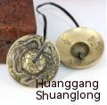 Tibetan Copper Tingsha Cymbals - Handmade Nepalese Meditation Bells, Traditional Percussion Instrument for Sound Healing and Mindfulness