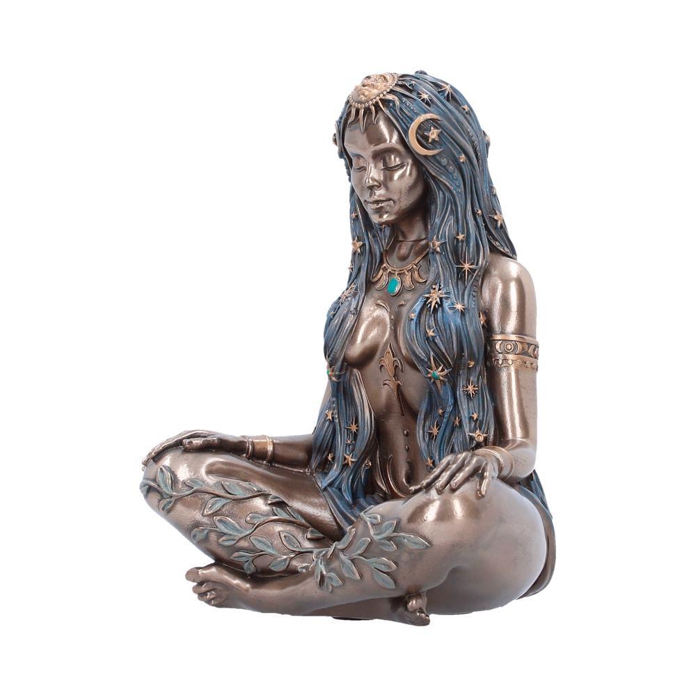 Celestial Goddess Statue Figurine Ornament Sculpture Moon Stars Pagan Wiccan