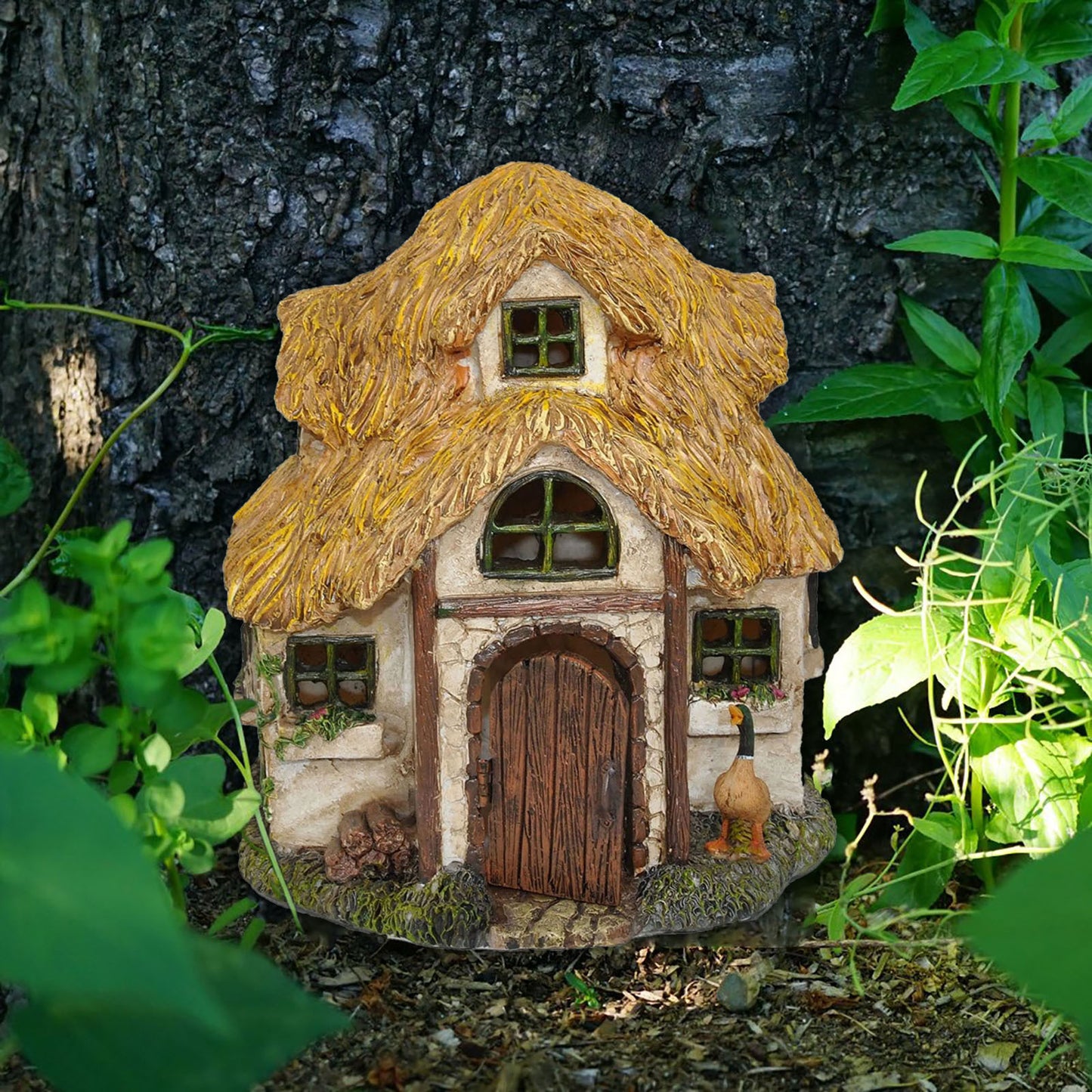 Elf Fairy Door Fairy Tale Door Courtyard Wooden Decoration Ornaments