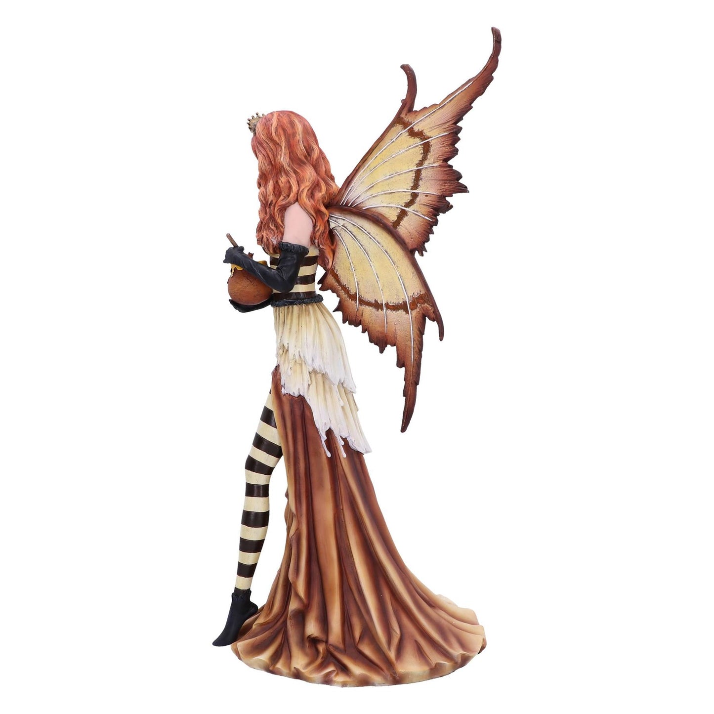Large Fairy Figurine with Honey Pot Resin Fantasy Statue Mythical Ornament 45cm