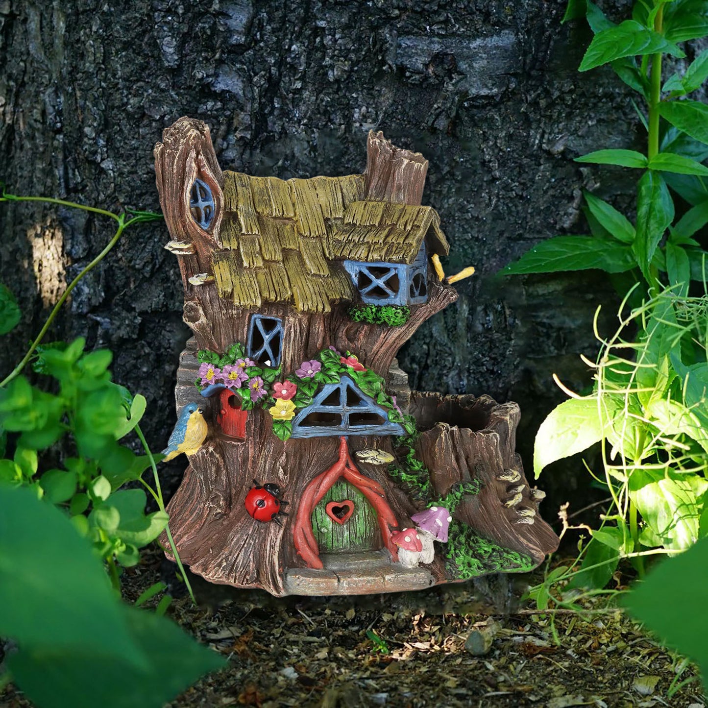 Elf Fairy Door Fairy Tale Door Courtyard Wooden Decoration Ornaments