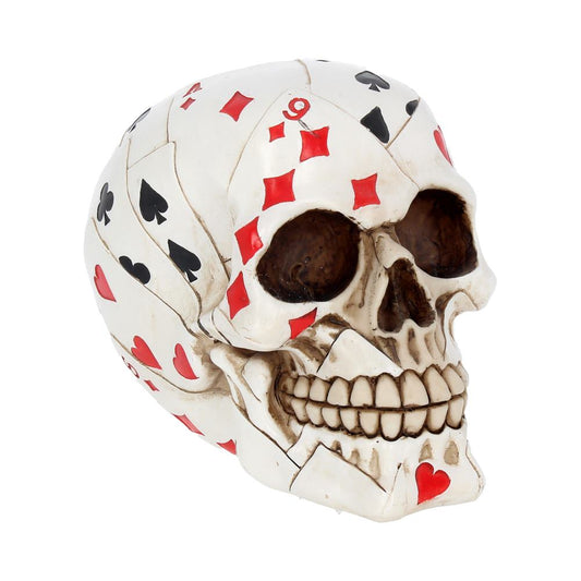 Dead Mans Hand Skull 15cm