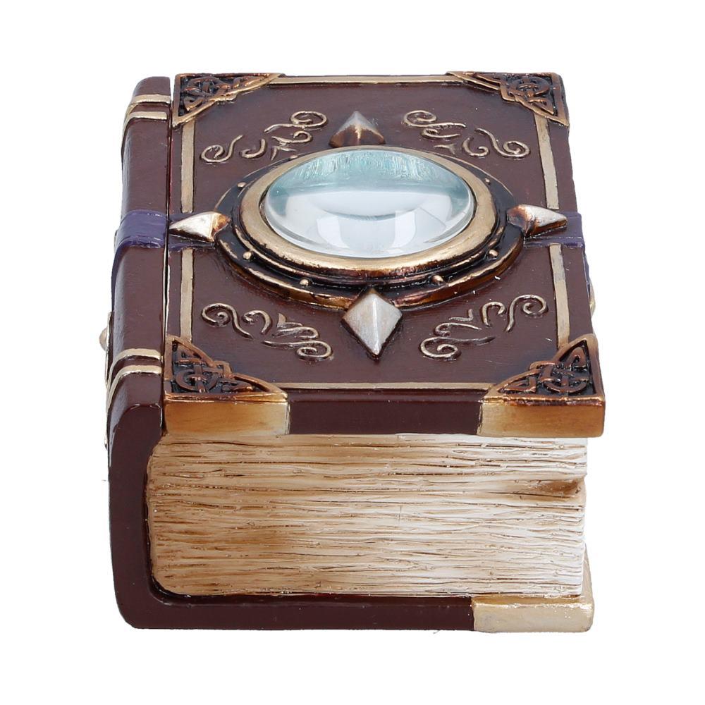 Spell Book Trinket Box Gothic Wiccan Witchcraft Jewellery Keepsake Ornament