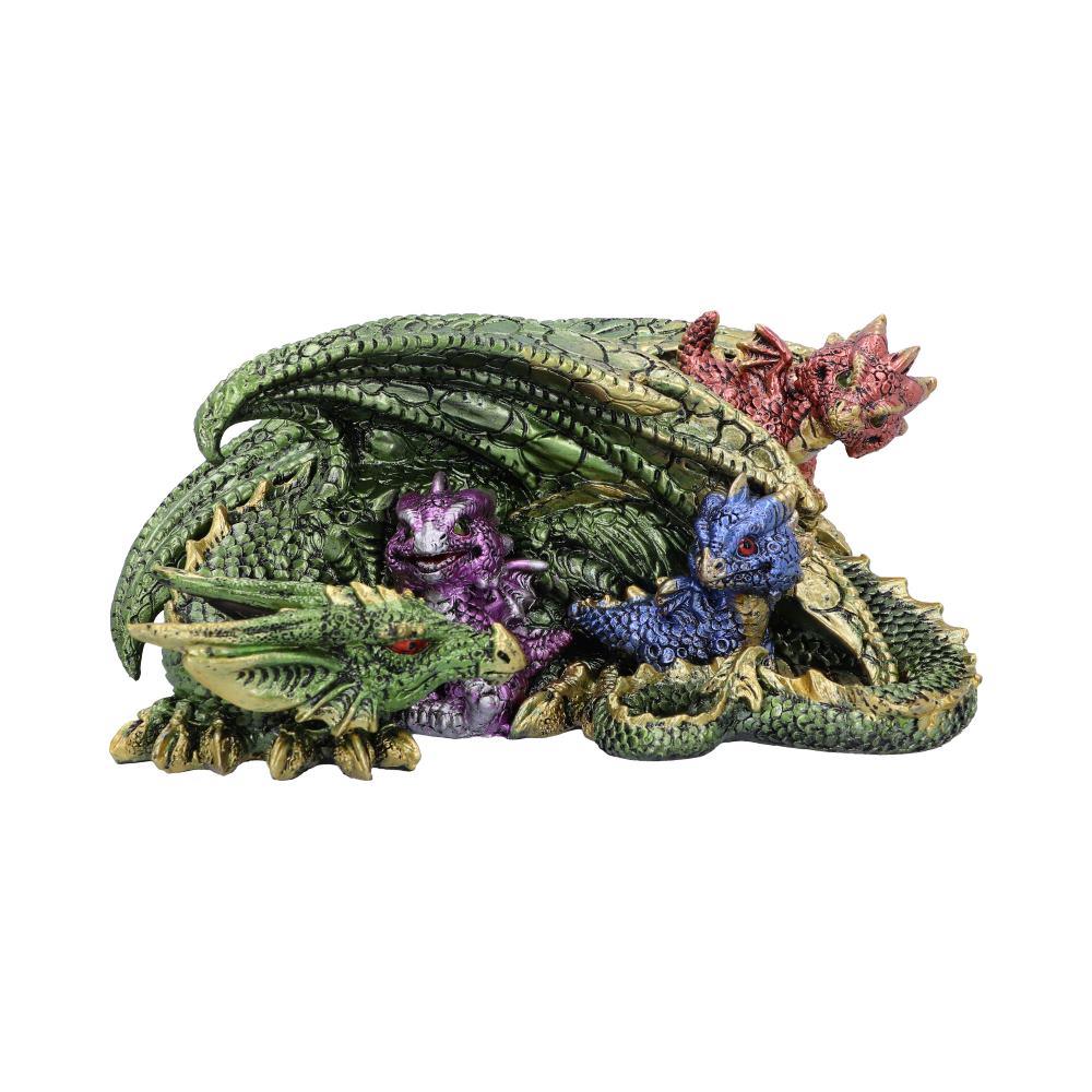 Fantasy Dragon Figurine Hatchling Ornament Gothic Mythical Creature Statue Art