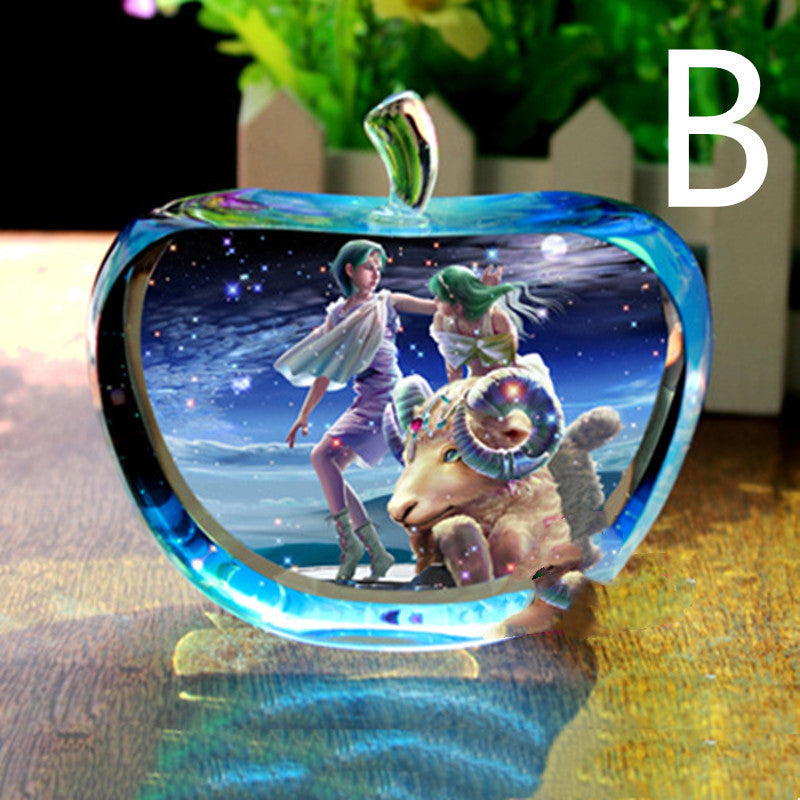 Crystal Ball Fantasy Zodiac Photo Decoration