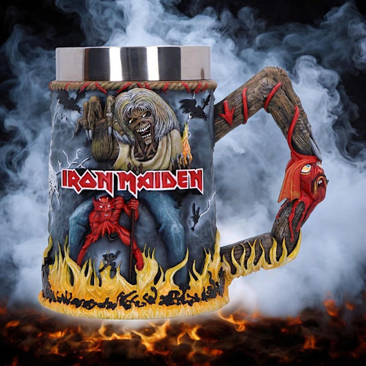 Iron Maiden The Number of the Beast Tankard - Official Licensed Album Art Mug