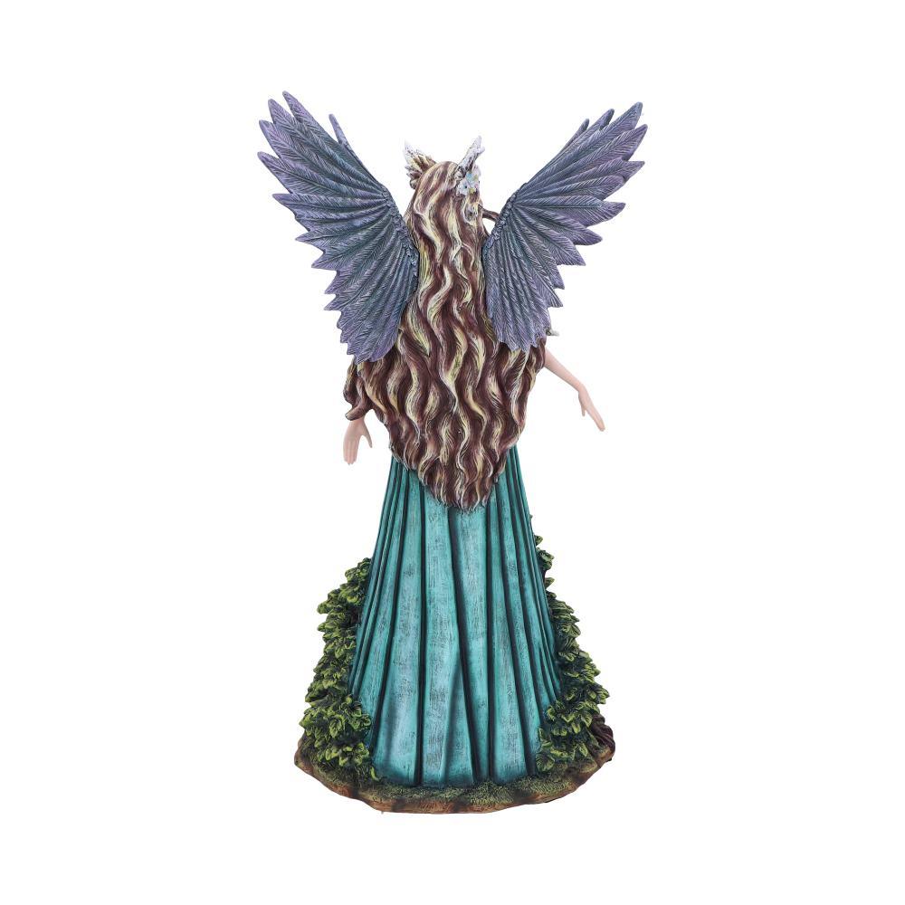 Gothic Fantasy Fairy Figurine Woodland Angel Sculpture Nature Spirit Statue Decor