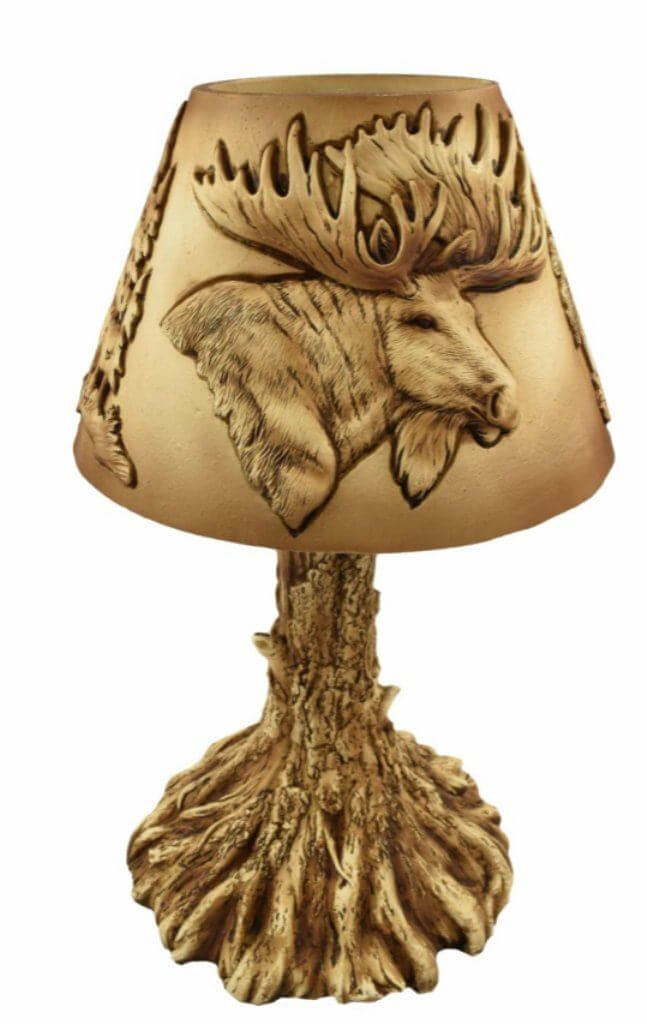 Novelty Moose Light Lamp Ornament Fantasy Art Gift