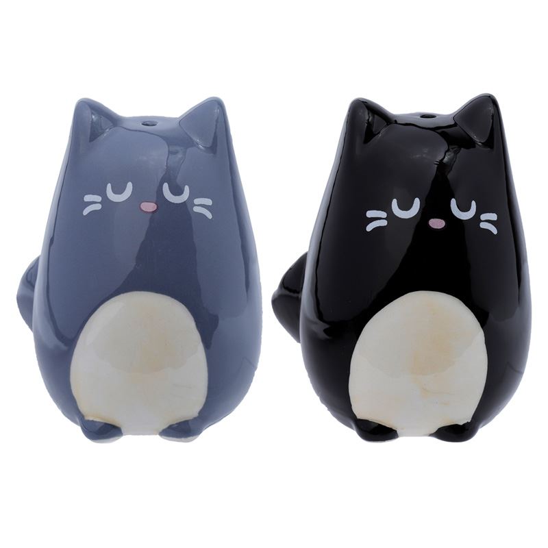 Cute Cat Design Salt and Pepper Set