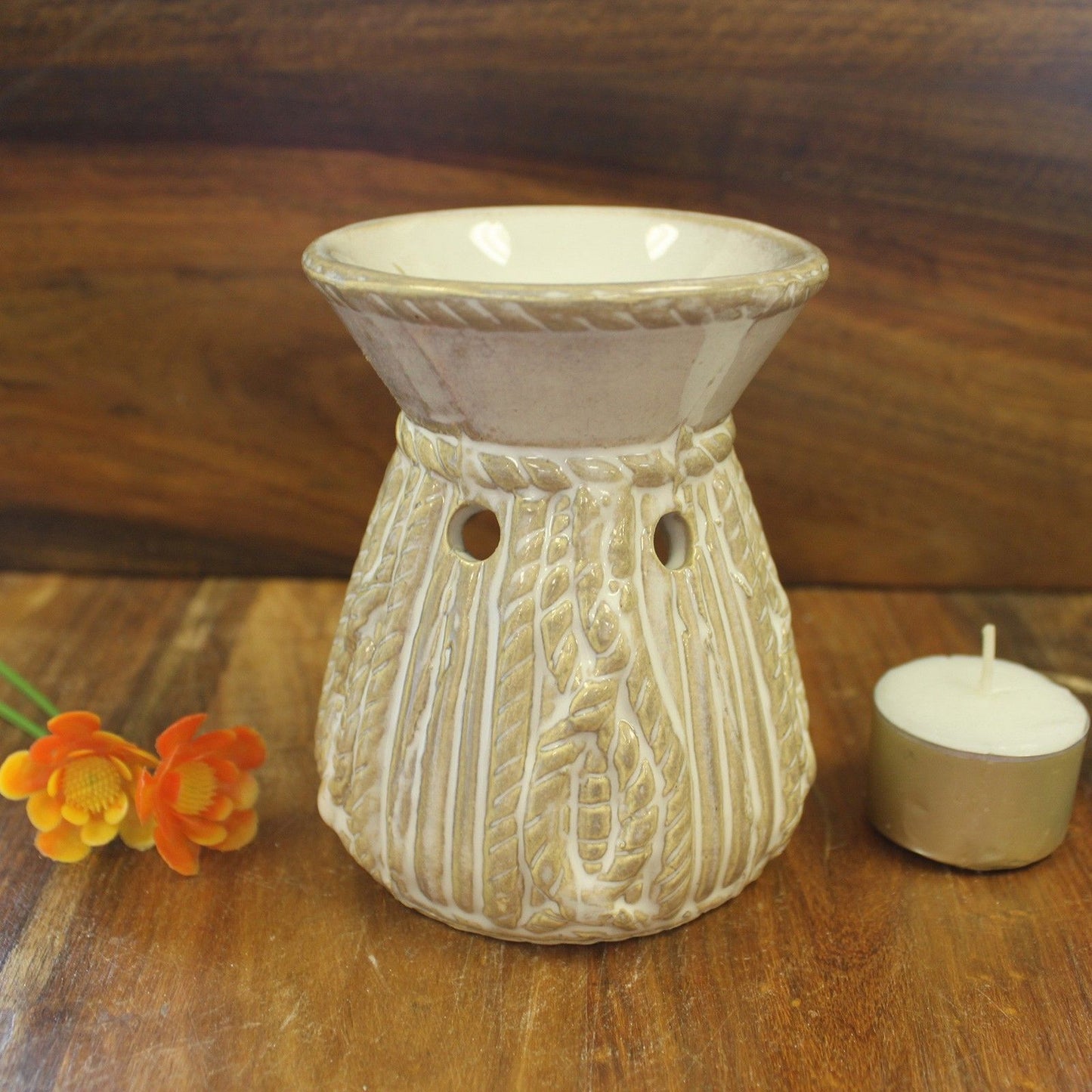 Venetian Round Rope Design Oil Burner