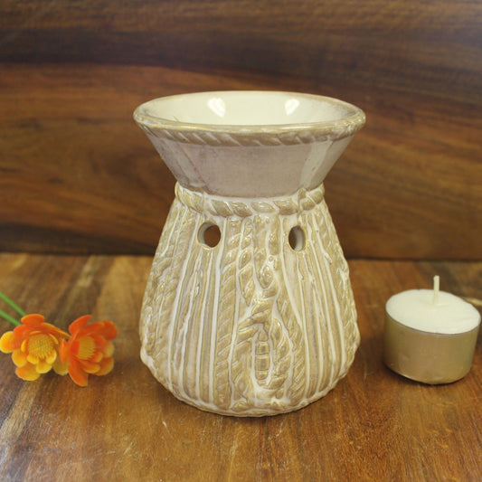 Venetian Round Rope Design Oil Burner