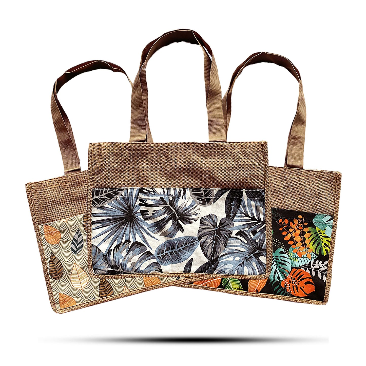 Tropical Market Shopping Bag - (assorted designs) - 40x30x9cm