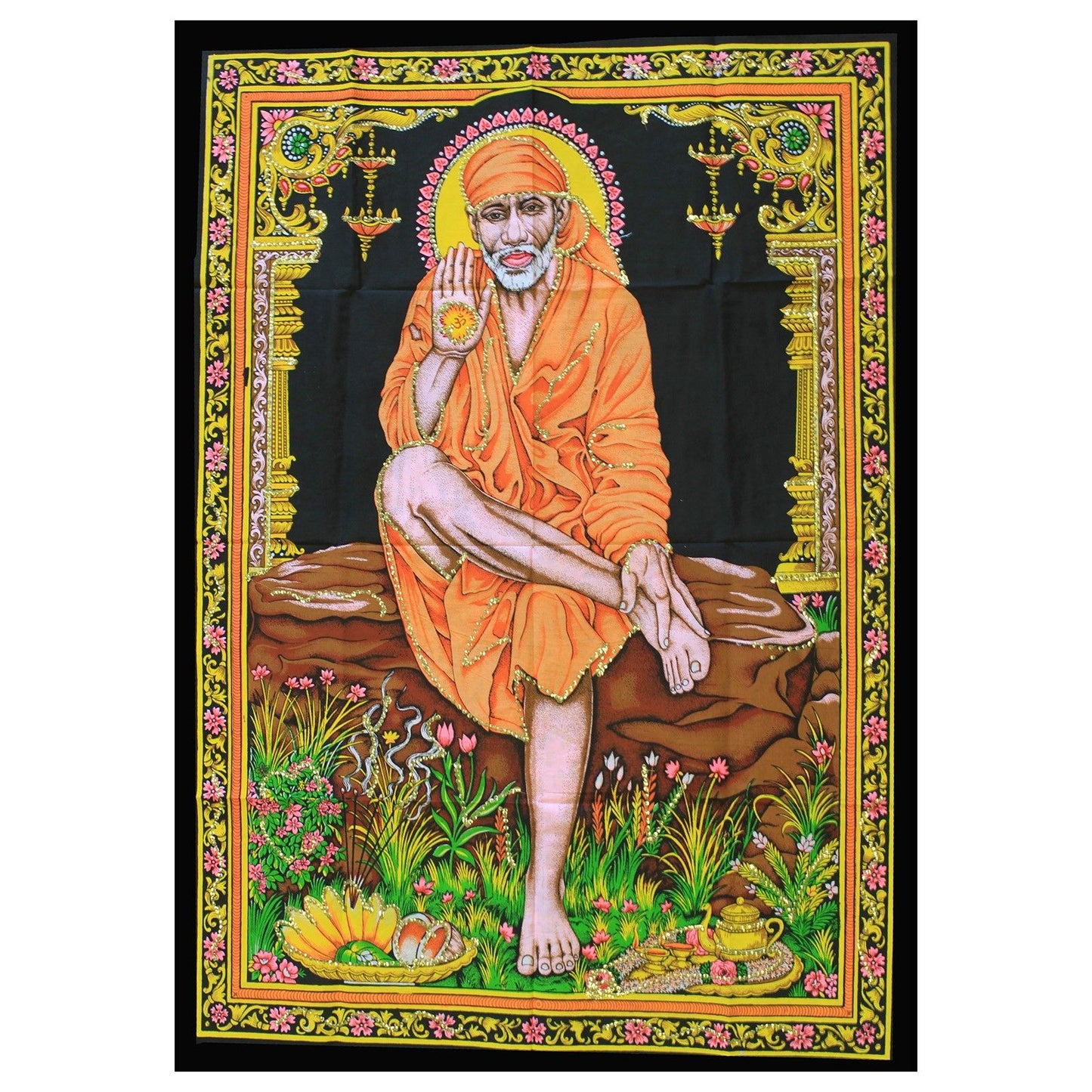 Indian Wall Art - Sai Baba