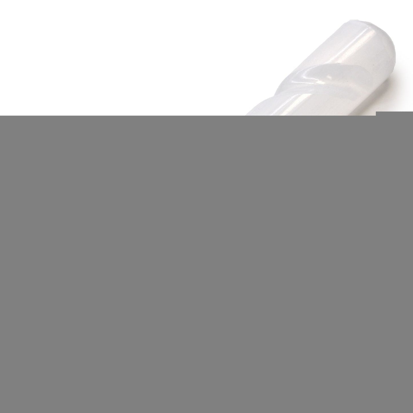 Selenite Spiral Wand - 16 cm ( Round Both Ends)