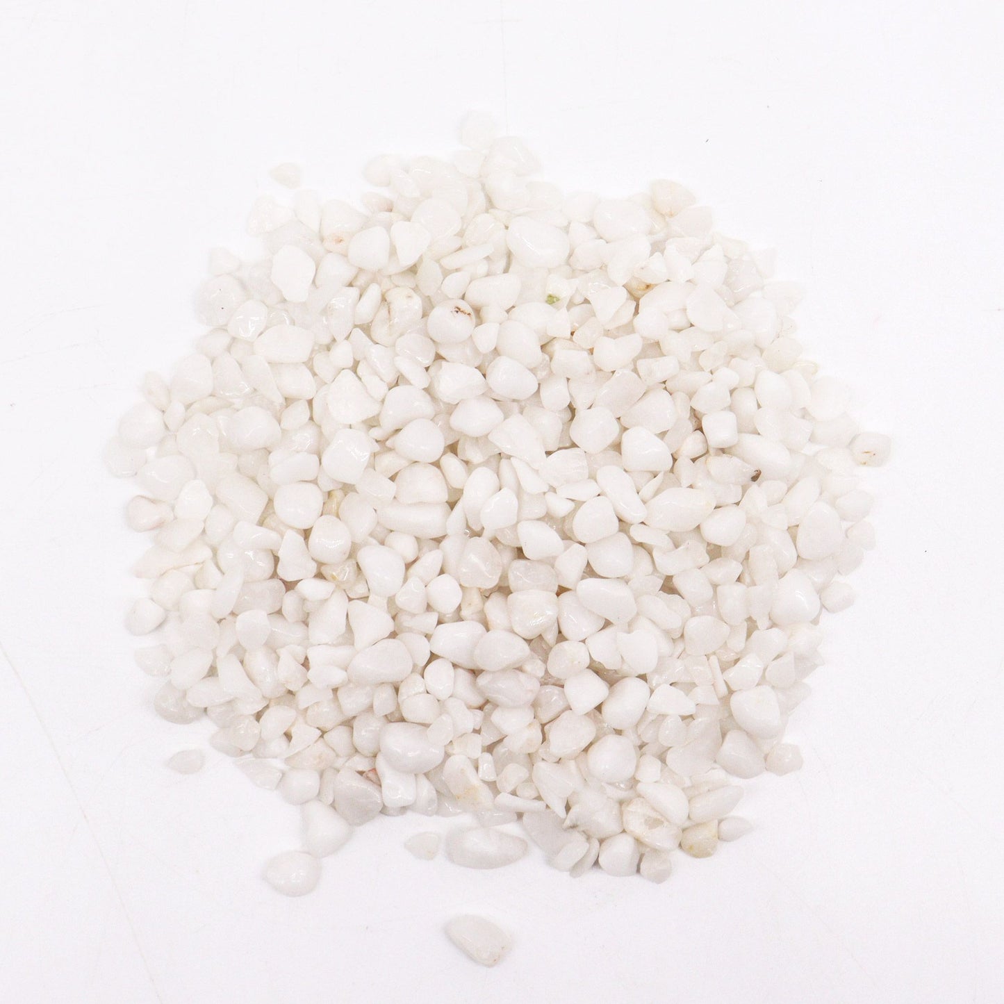 White Quartz Gemstone Chips Bulk - 1KG