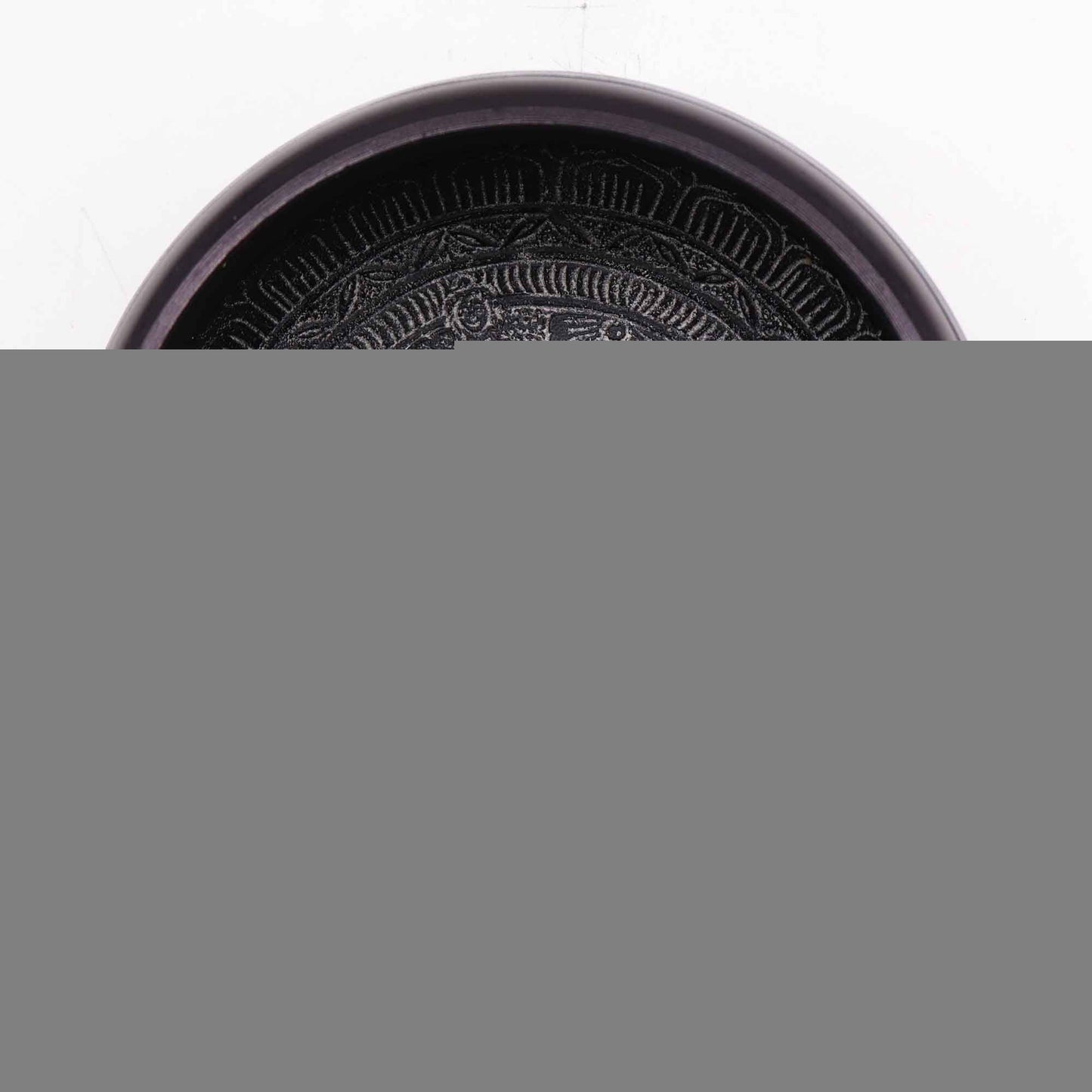 Earth Powder Singing Bowl - Om Five Buddha - 16cm