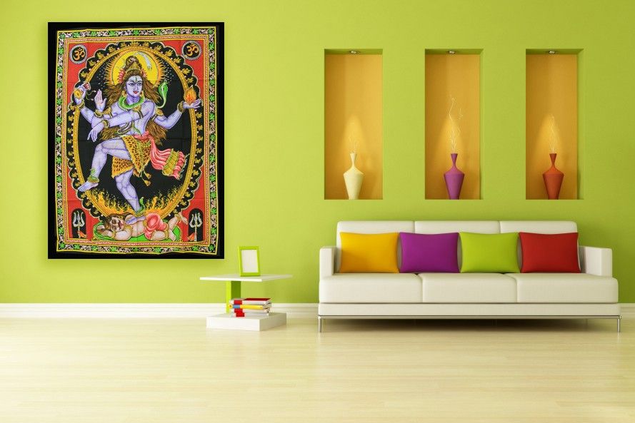 Indian Wall Art - Dancing Shiva