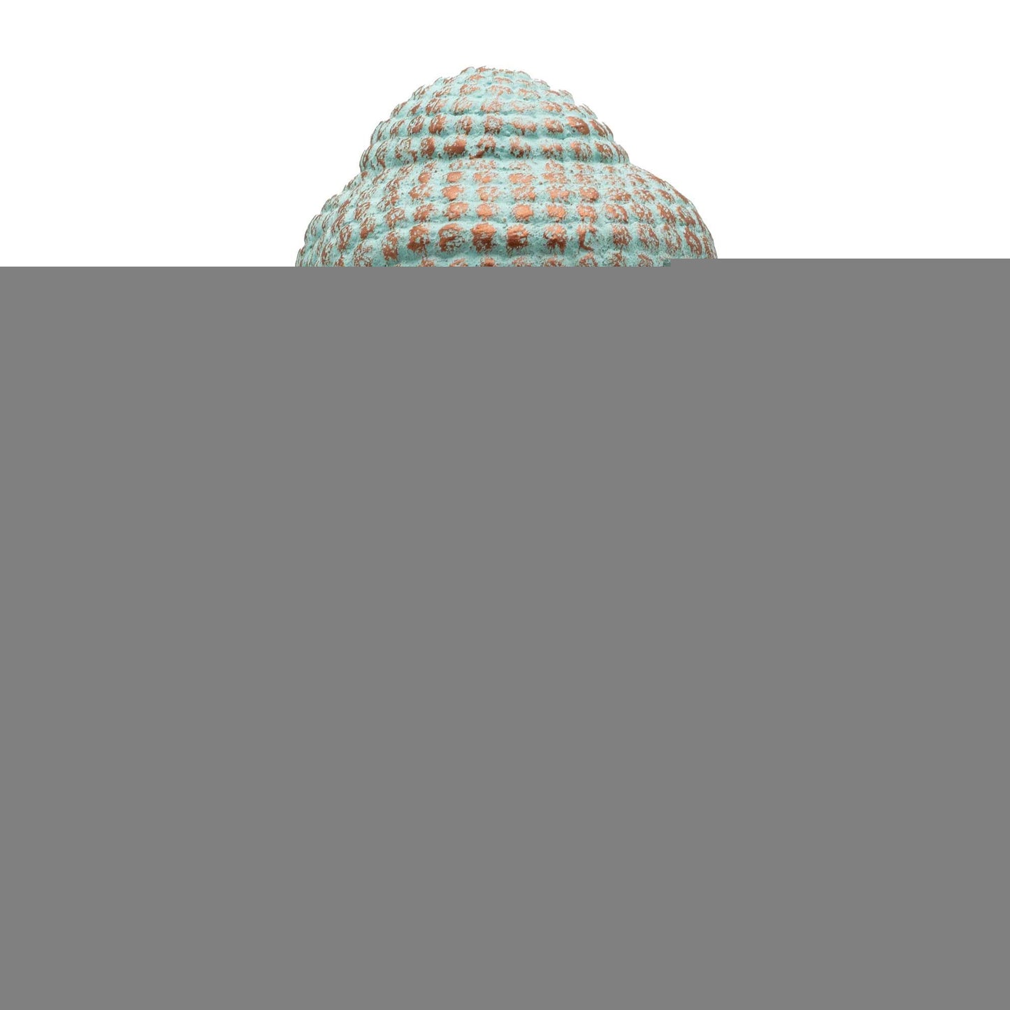 Tranquility Buddha Head  - Green Copper