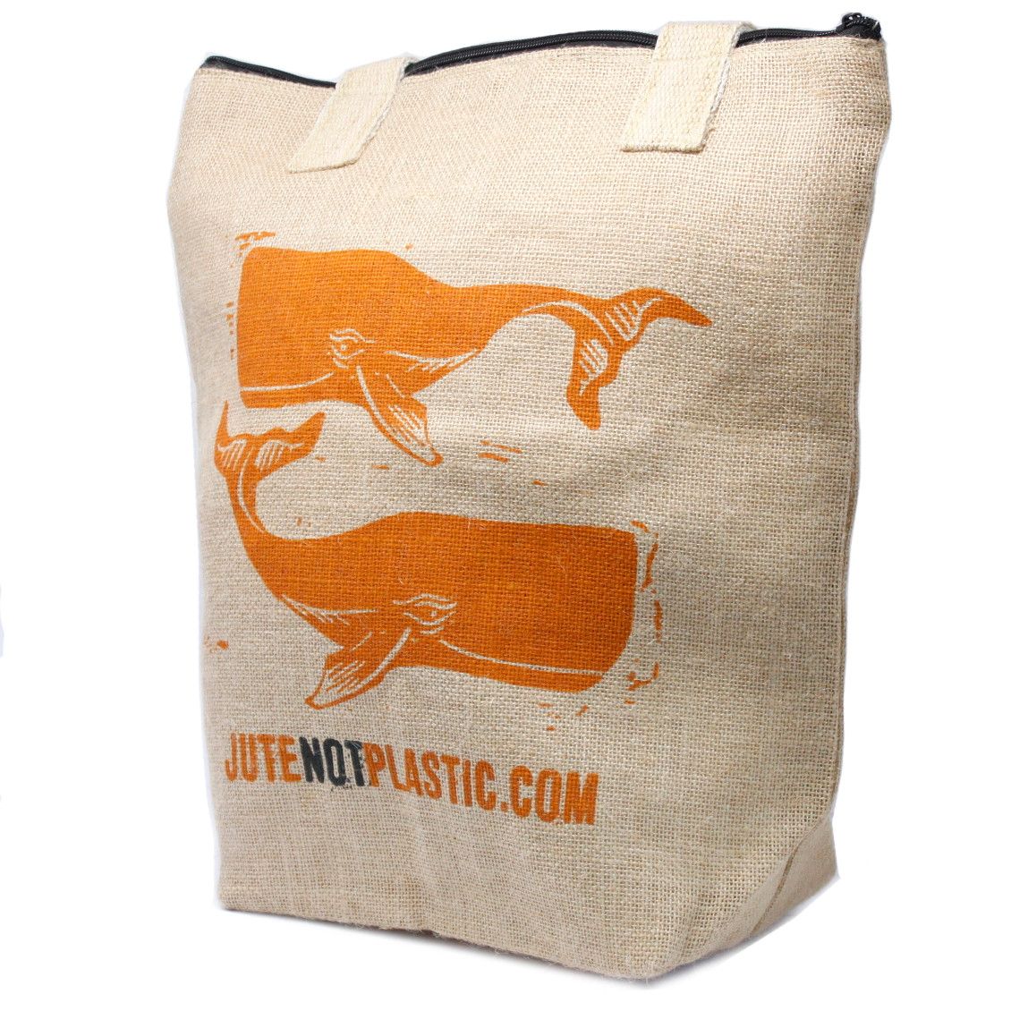 Two Whales Shopping Bag