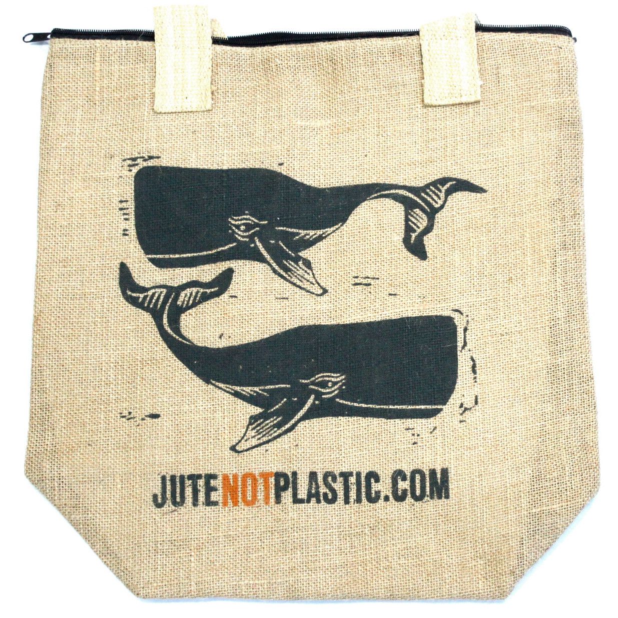 Two Whales Shopping Bag