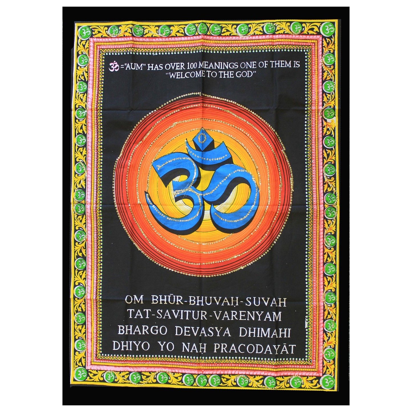 Indian Wall Art - Om