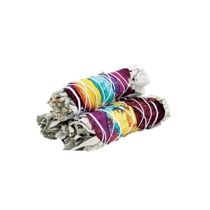 Smudge Stick - Rose Petals Sage 10 cm